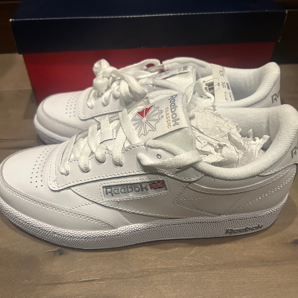 Reebok Club C 85 white sneakers shoes - Picture 4 of 8